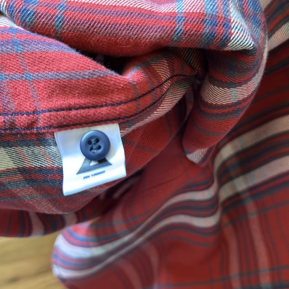 AMERICAN GIANT women’s Large Vintage Flannel button down - Picture 4 of 4